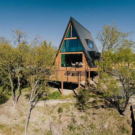 The Pedernales A-Frame Villa Fredericksburg Eksteriør bilde