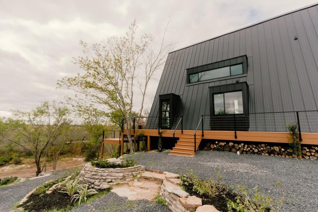 The Pedernales A-Frame Villa Fredericksburg Eksteriør bilde