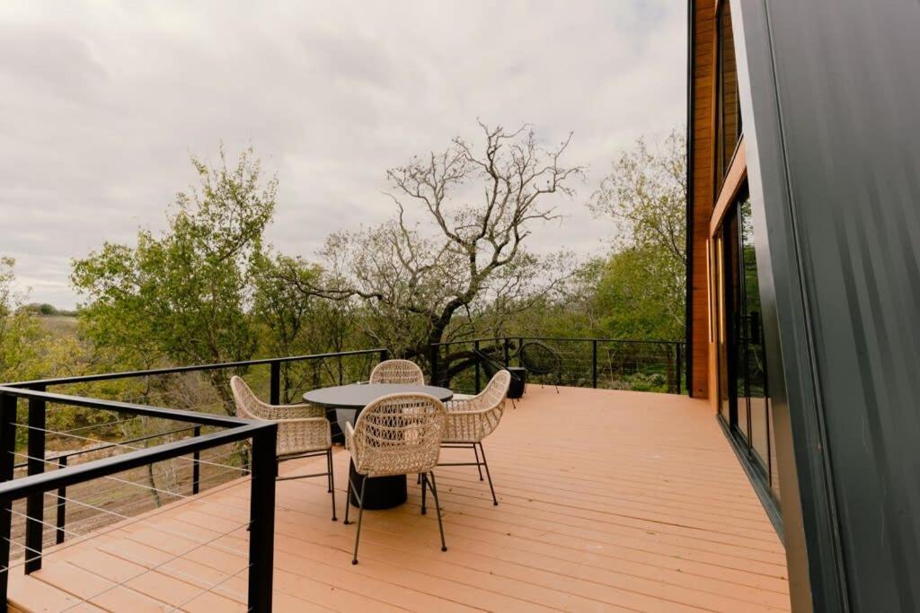 The Pedernales A-Frame Villa Fredericksburg Eksteriør bilde