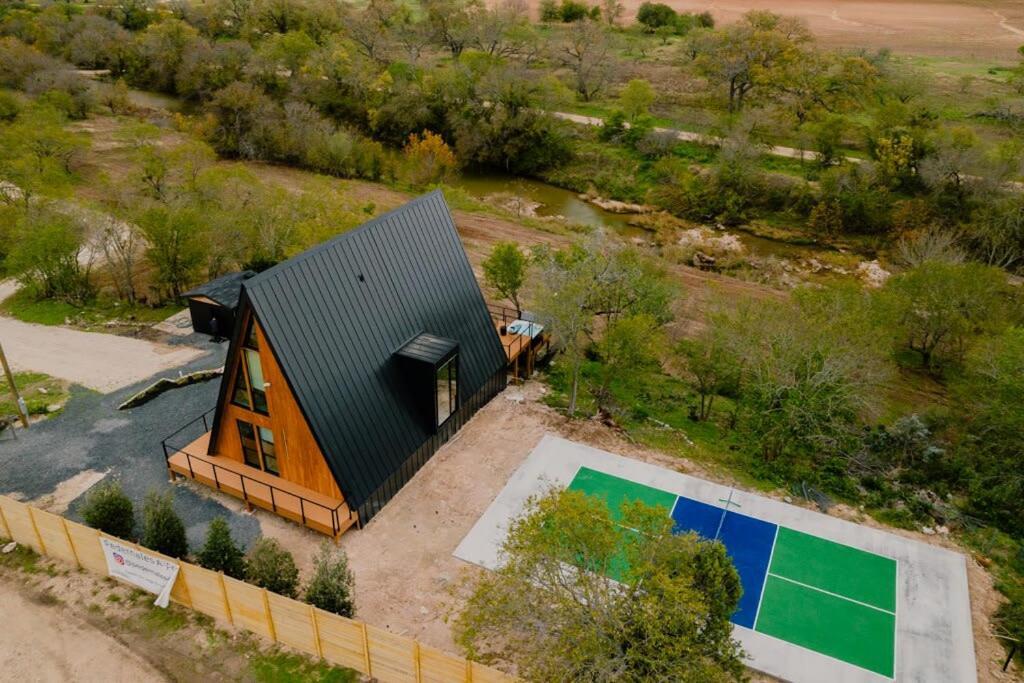 The Pedernales A-Frame Villa Fredericksburg Eksteriør bilde