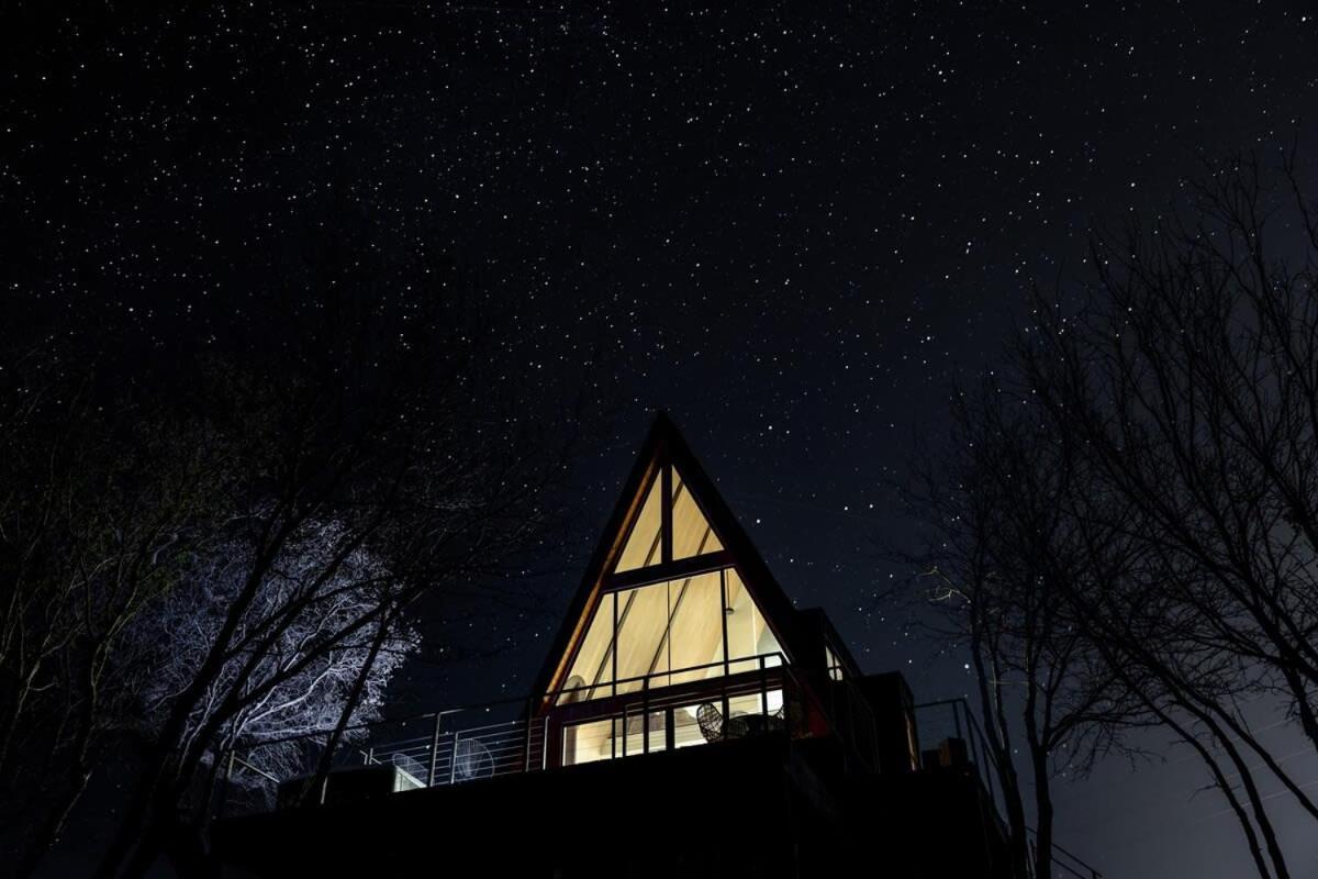 The Pedernales A-Frame Villa Fredericksburg Eksteriør bilde